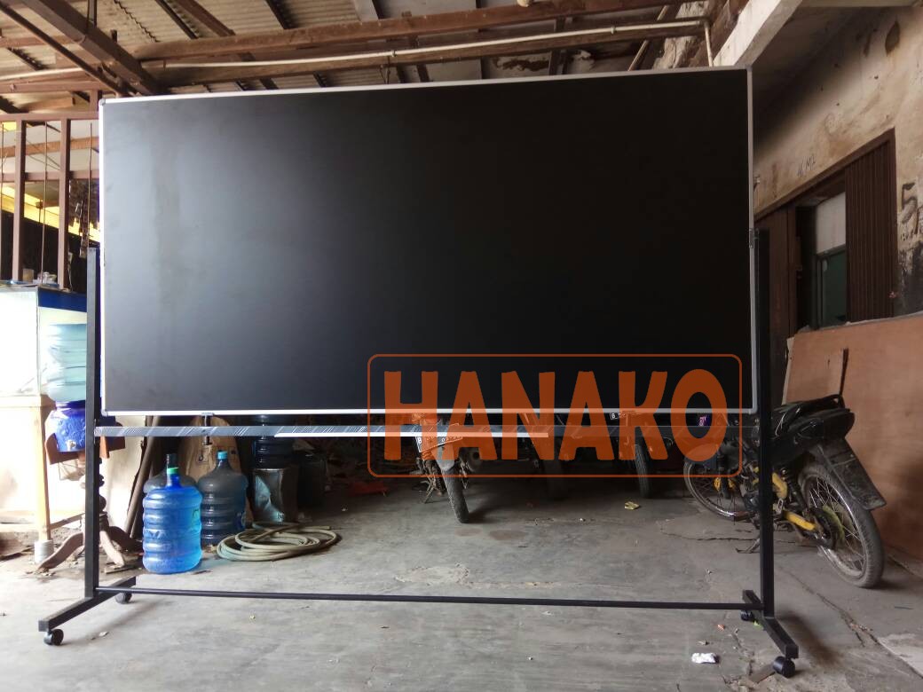 Papan Tulis Blackboard 120x240 Standing jakarta