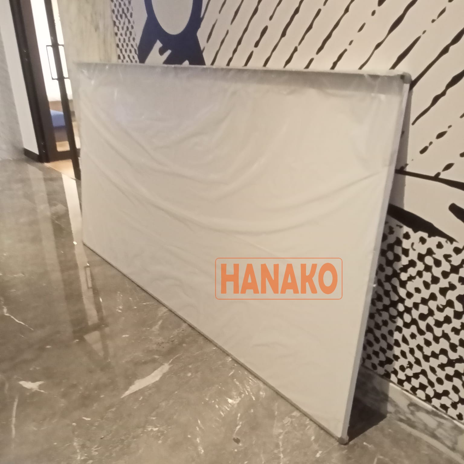 Papan Tulis Whiteboard Hanako 120x240 Magnetik Gantung Harga Murah