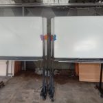 Papan Tulis Whiteboaard 90x120 Standing 1 muka