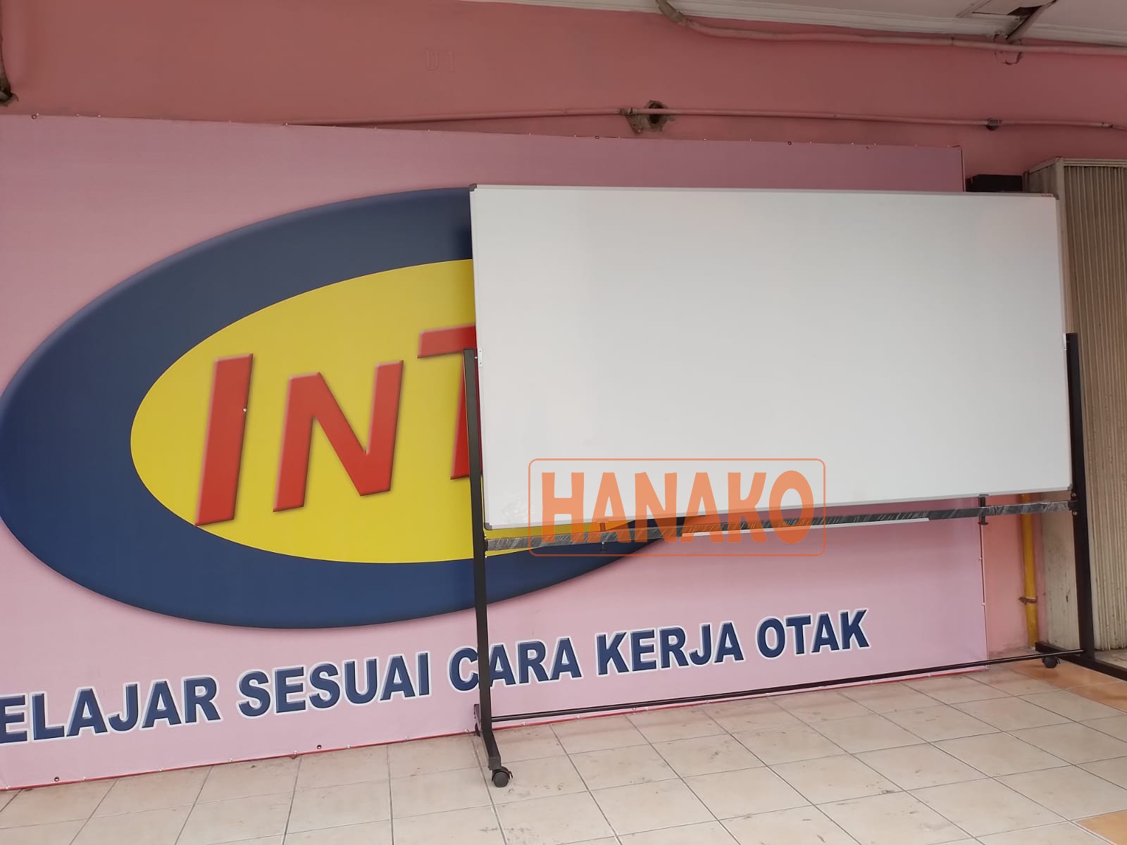 Papan Tulis Whiteboard Standing 120x240 Magnetic 2 muka