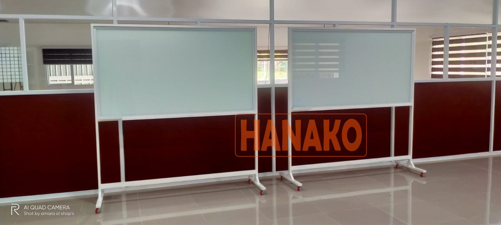 Papan Tulis Kaca Glassboard Standing di Jakarta Timur