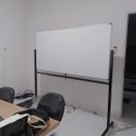 Papan Tulis Whiteboard Standing 60x120 double Face