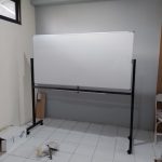 Papan Tulis Whiteboard Standing 90x180 Single Face