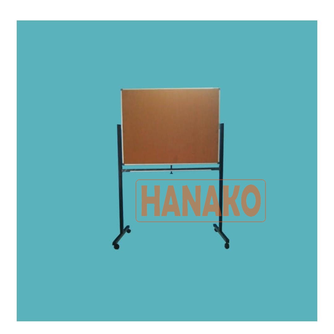 papan mading softboard standing